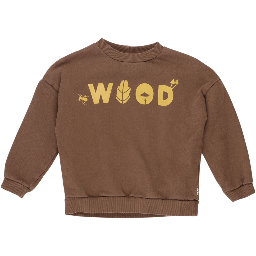 RE-LOVED FOREST sweattrøje med tekst