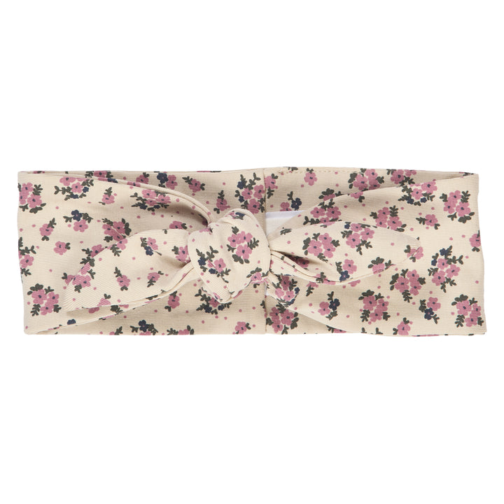 ZINNA blomsterprintet hårbånd