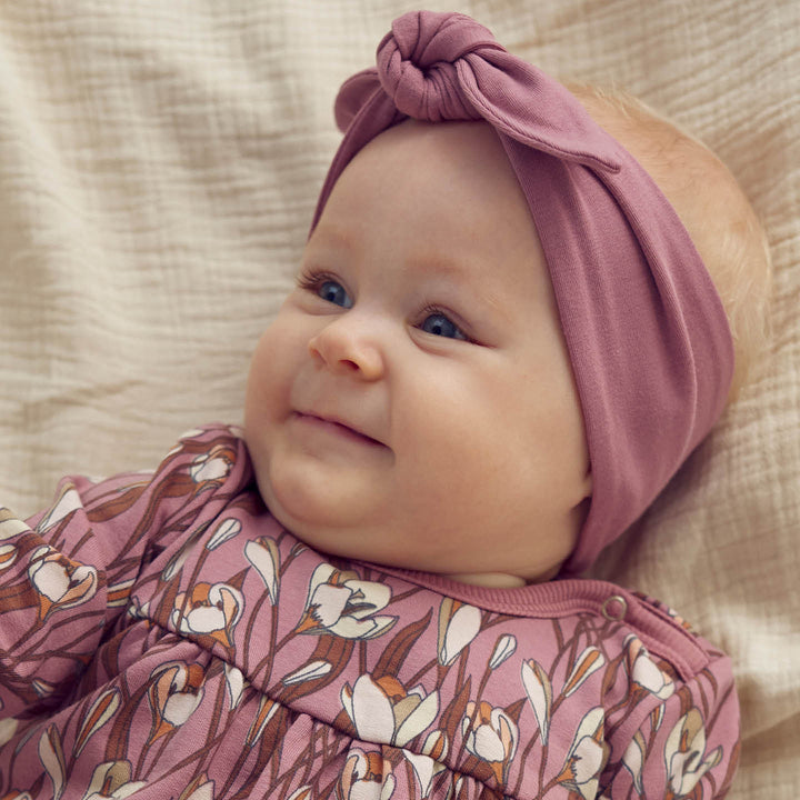 ZINNA blomsterprintet hårbånd 2-pak