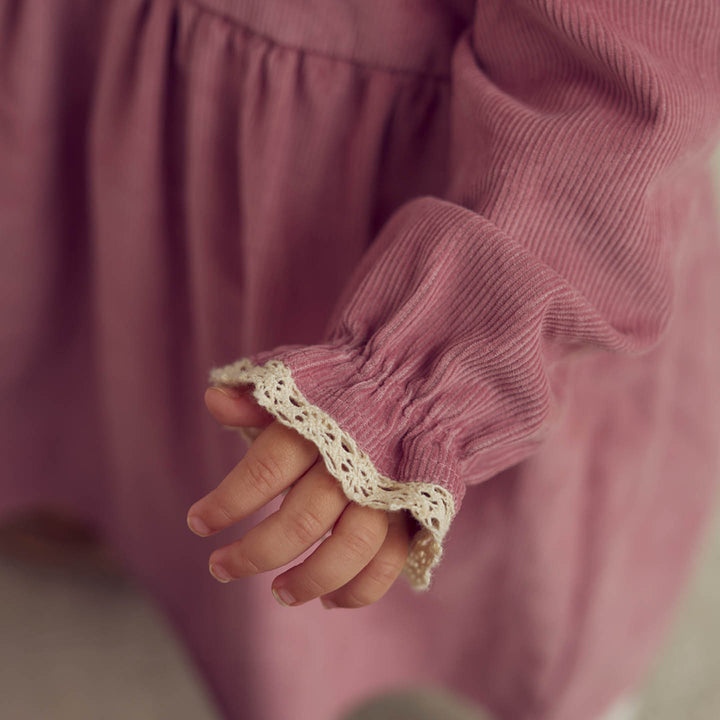 CORDUROY kjole i fløjl