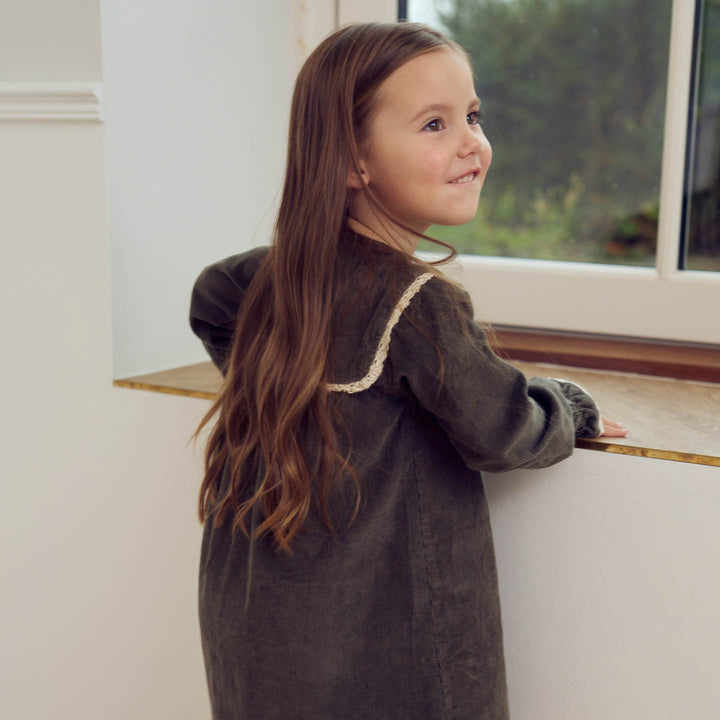 CORDUROY kjole i fløjl