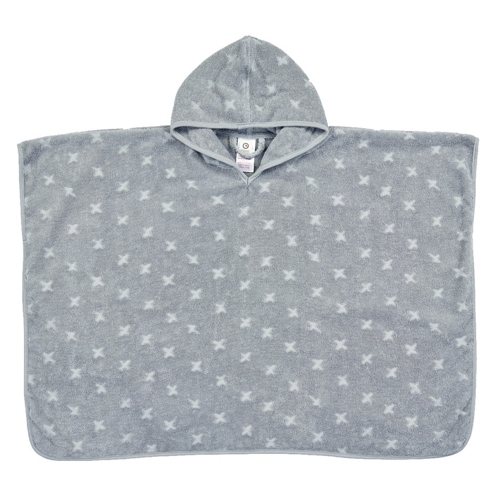 Poncho med hætte