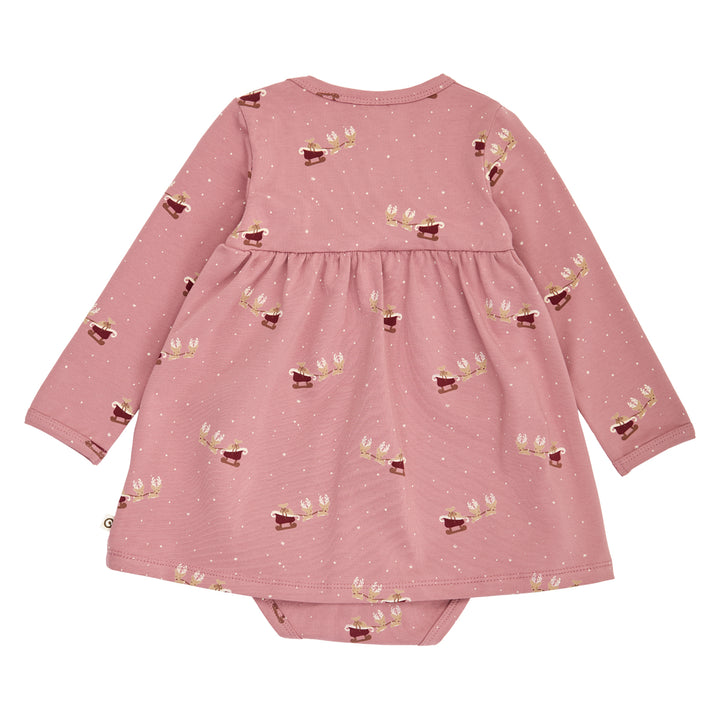 CHRISTMAS bodykjole med juleprint