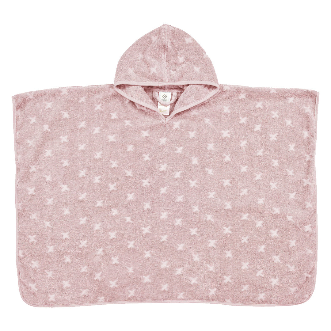 Poncho med hætte