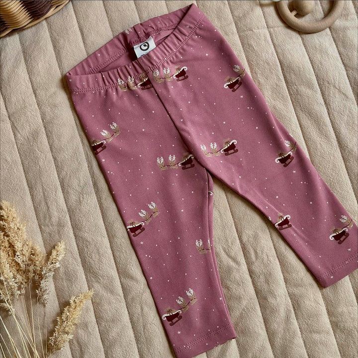CHRISTMAS leggings med juleprint
