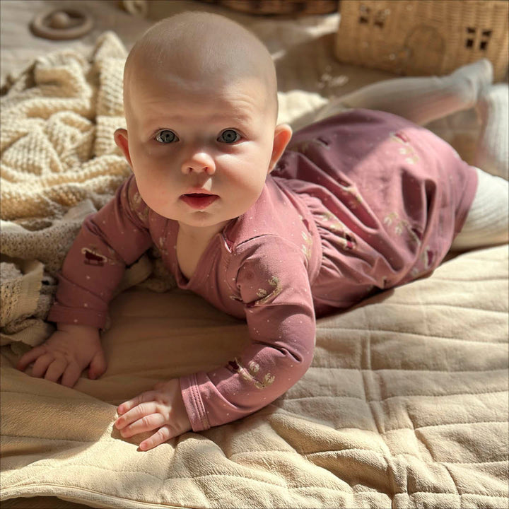 CHRISTMAS bodykjole med juleprint