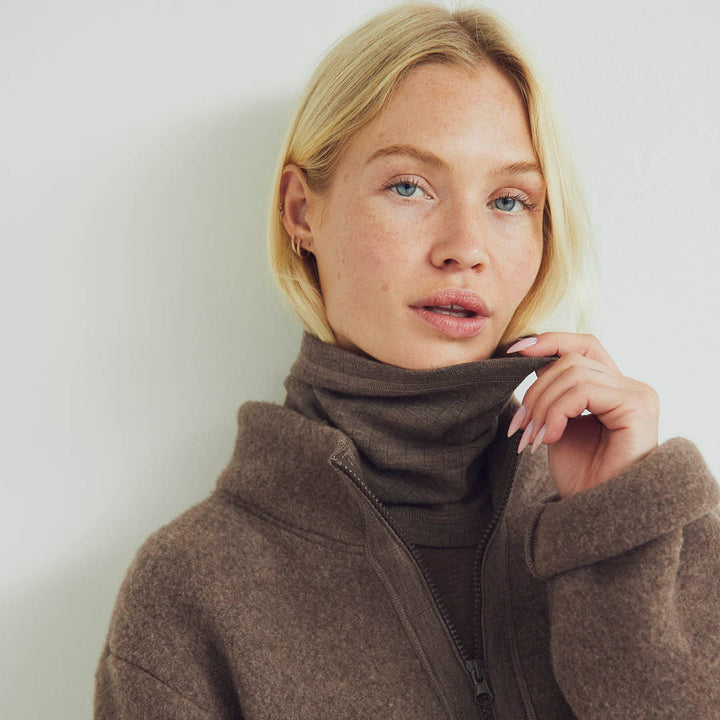 WOOL RIB halse-disse