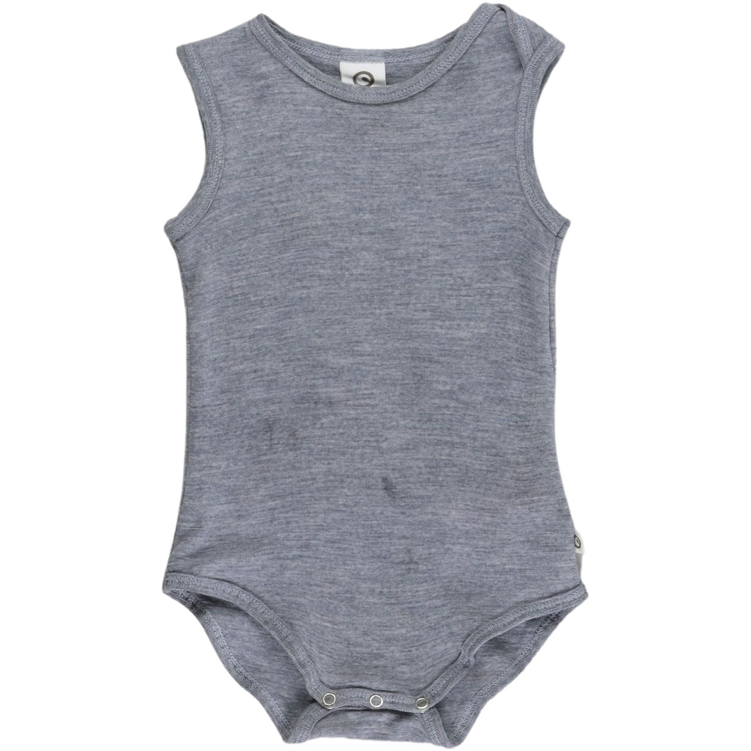 RE-LOVED WOOL uldbody uden ærmer