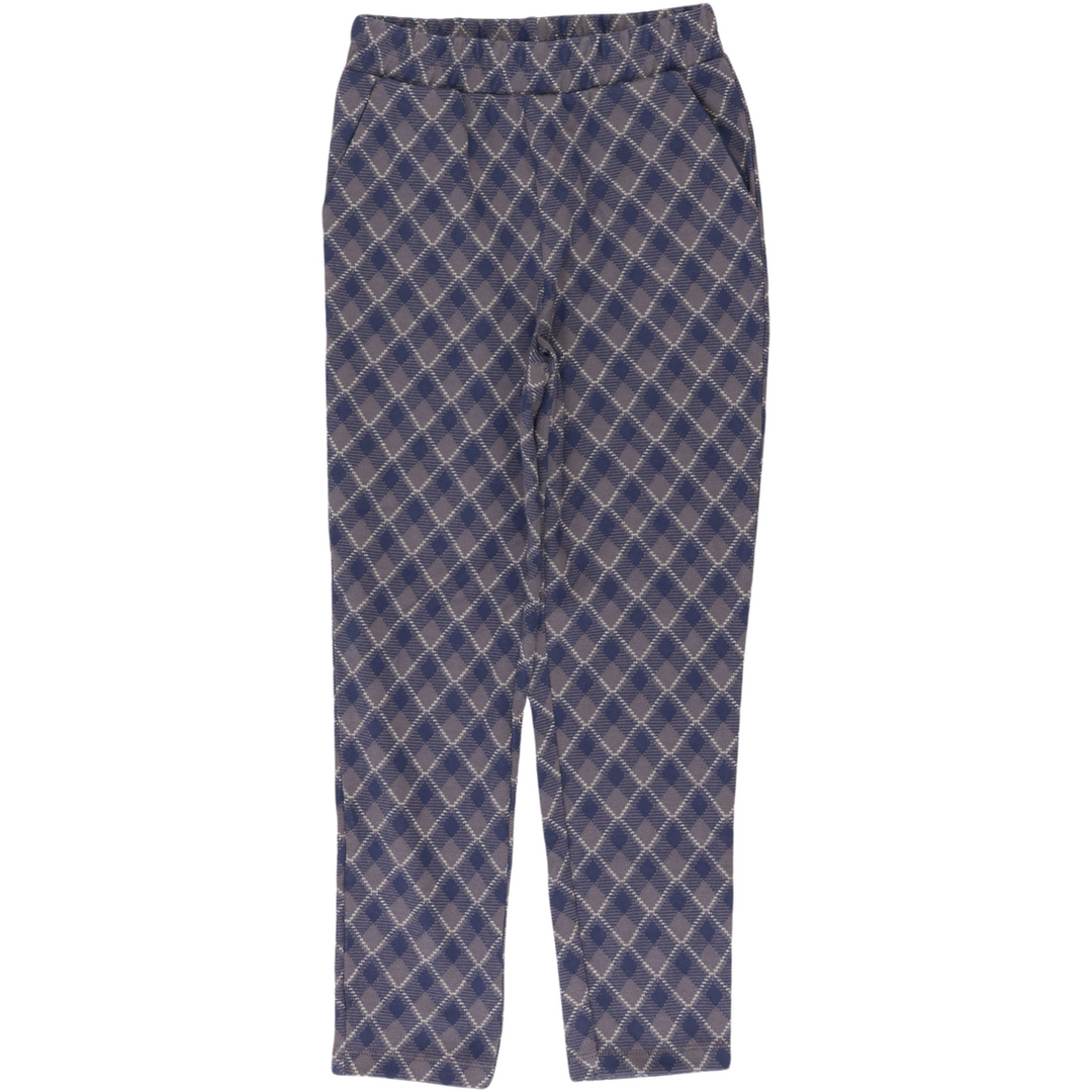 RE-LOVED JACQUARD bukser med tern
