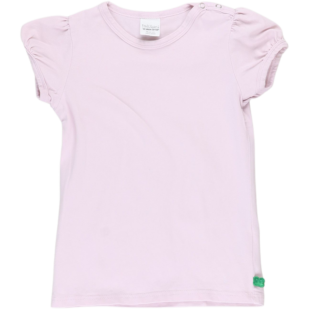 RE-LOVED ALFA T-shirt med puf ærmer