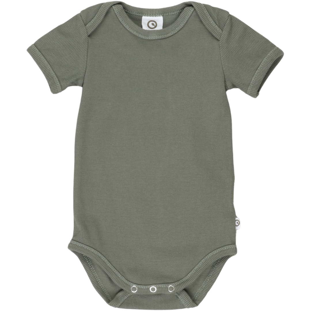 RE-LOVED Short-sleeved rib body