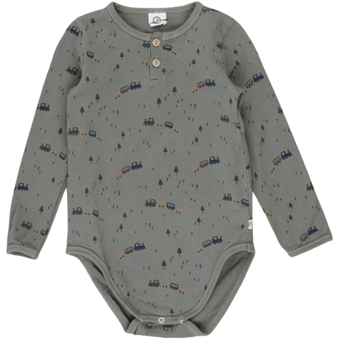 RE-LOVED TRAIN body med print af tog