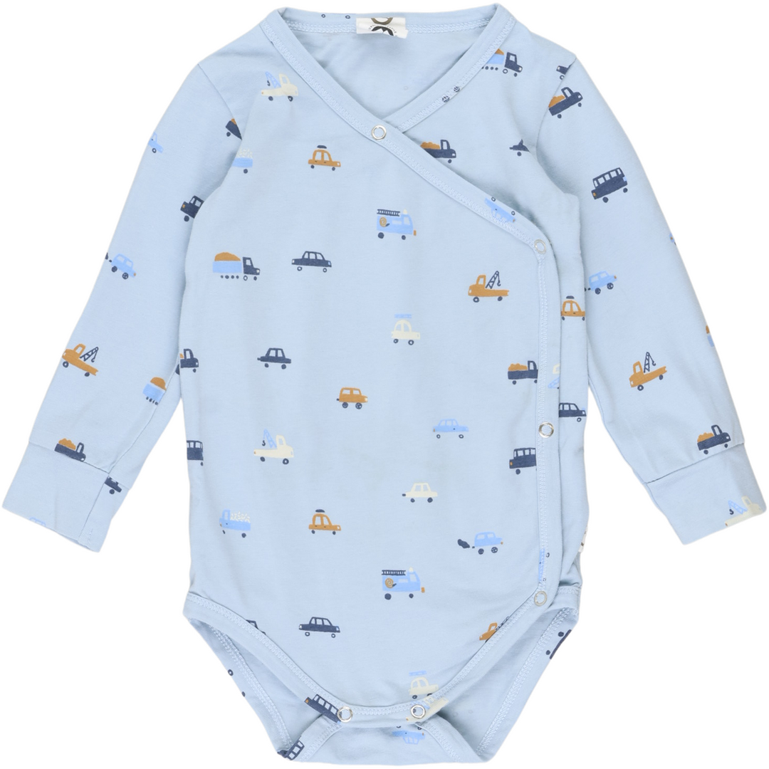 RE-LOVED MINI ME body med kryds-lukning str. 44-74
