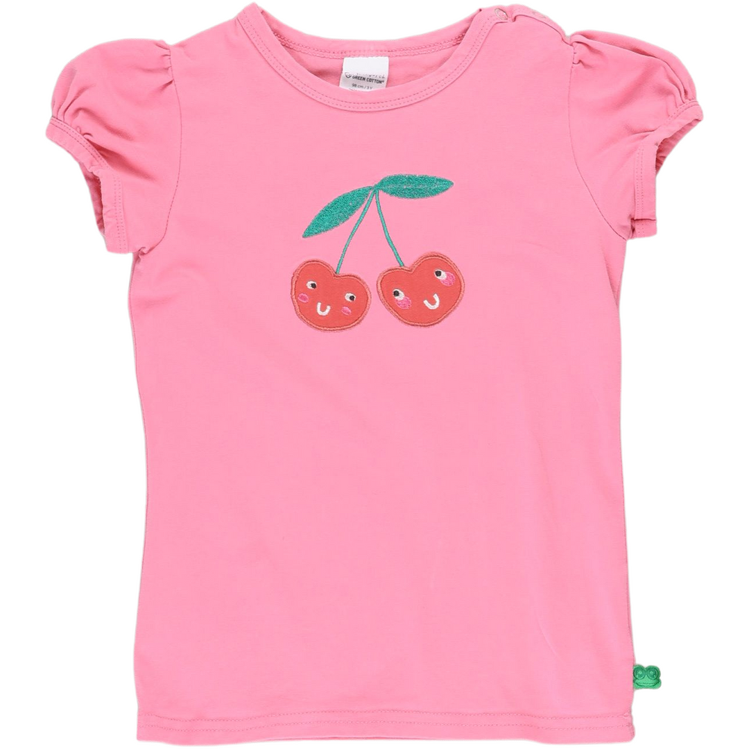RE-LOVED CHERRY top med pufærmer