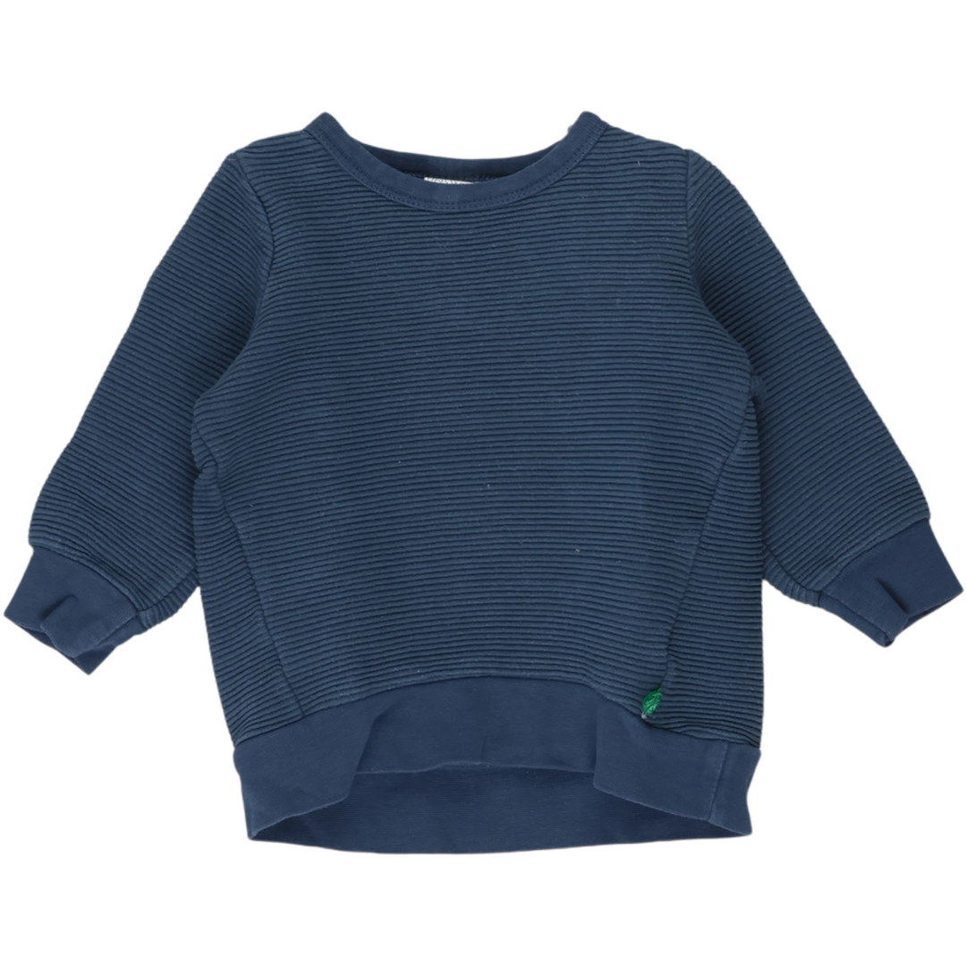 RE-LOVED OTTOMAN trøje i ribbet look
