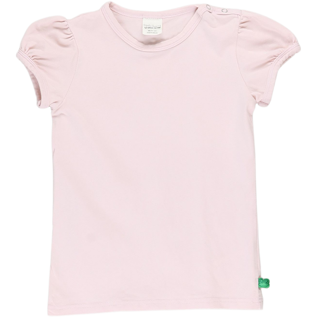 RE-LOVED ALFA T-shirt med puf ærmer