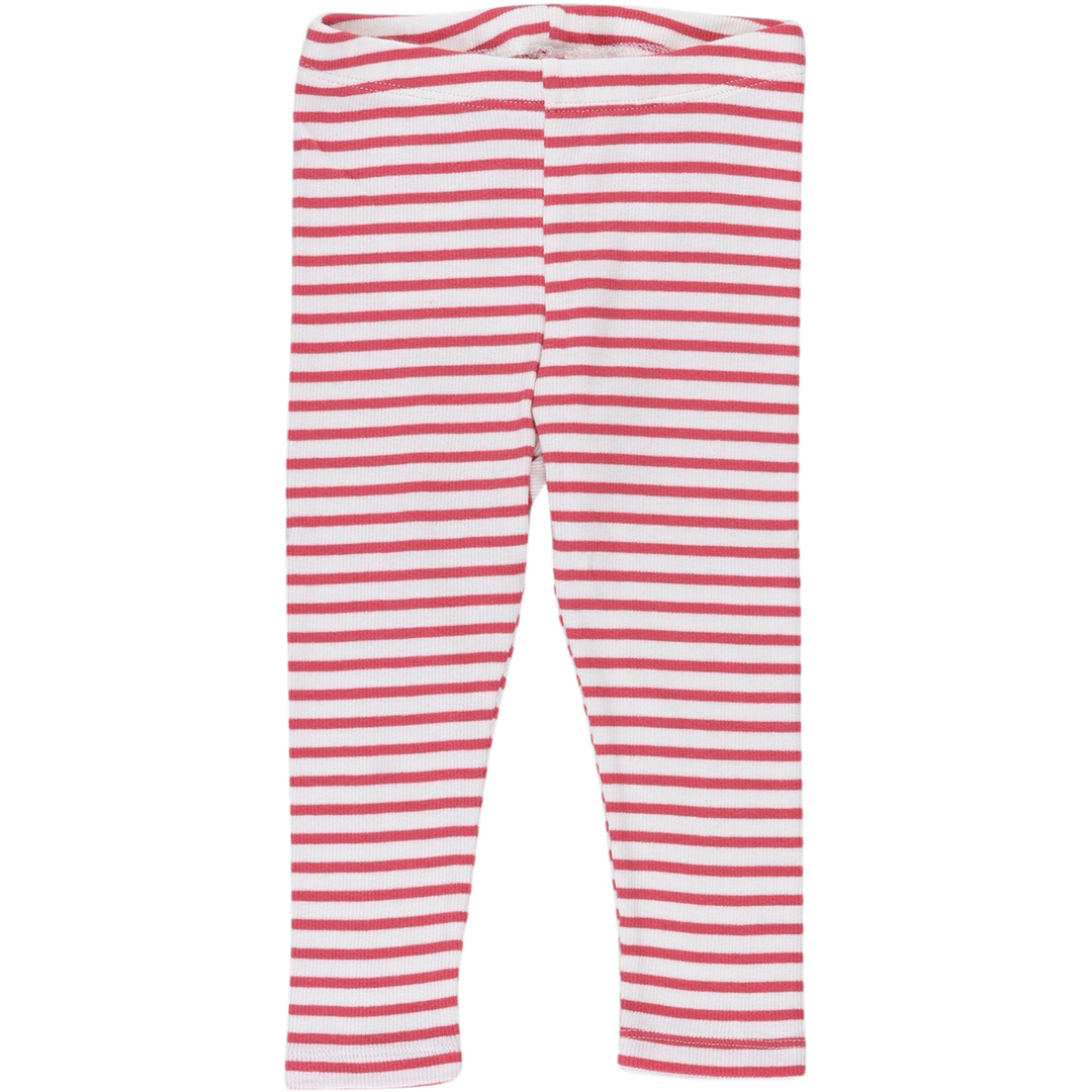 RE-LOVED STRIPE rib leggings