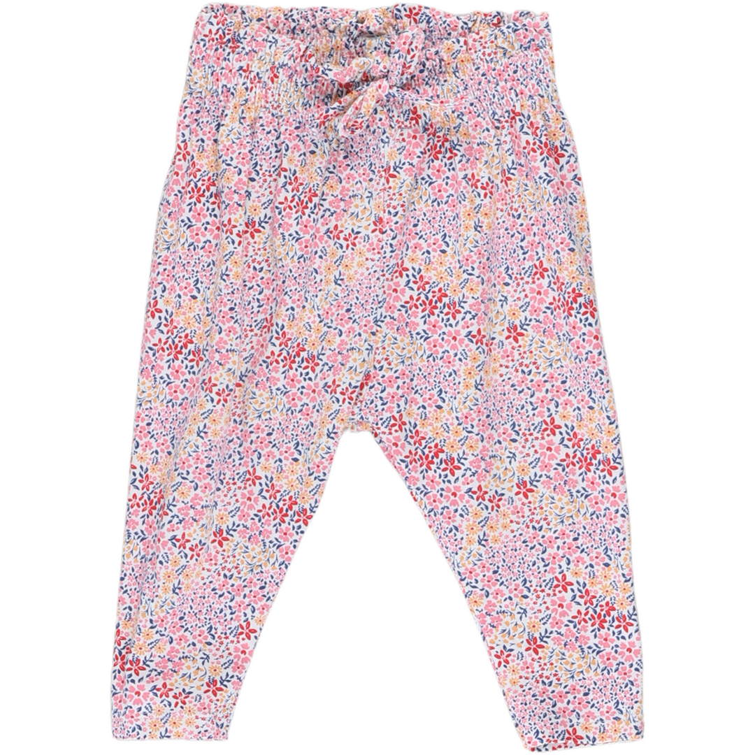 RE-LOVED BLOOM bukser med blomsterprint