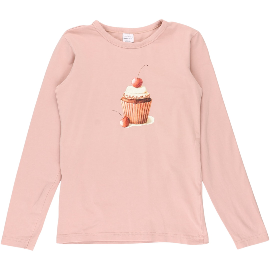 RE-LOVED CUPCAKE bluse med kage
