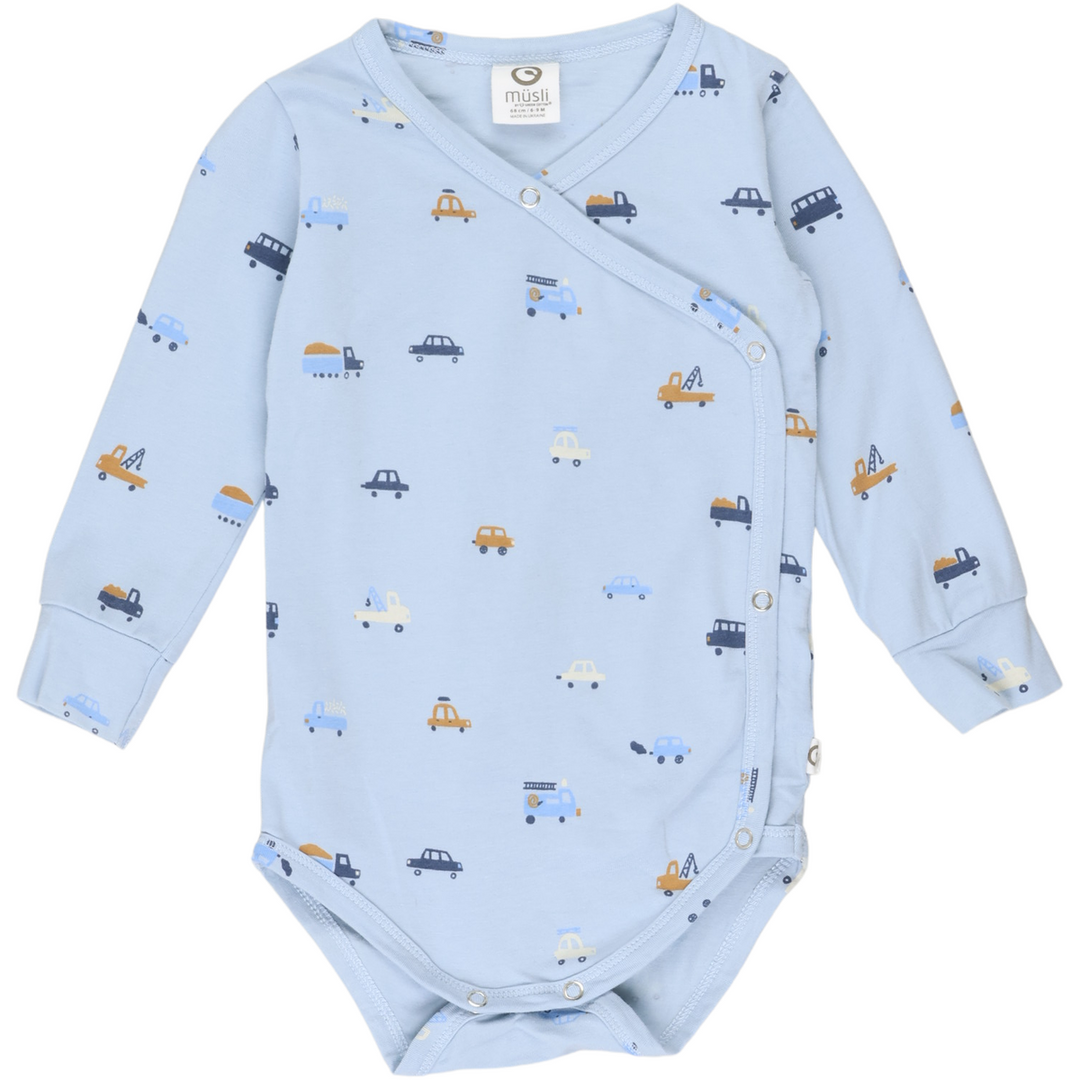 RE-LOVED MINI ME body med kryds-lukning str. 44-74