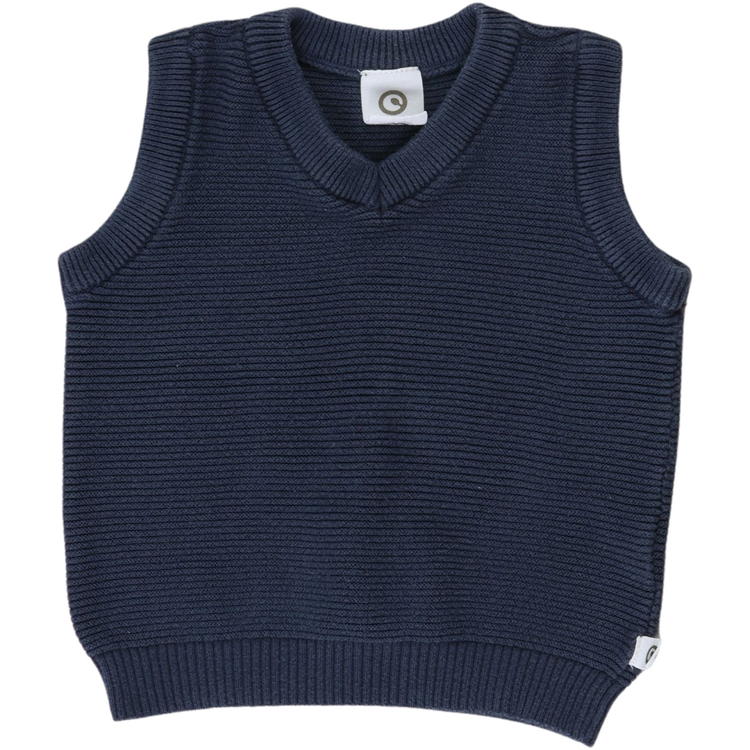 RE-LOVED KNIT rib strikket vest
