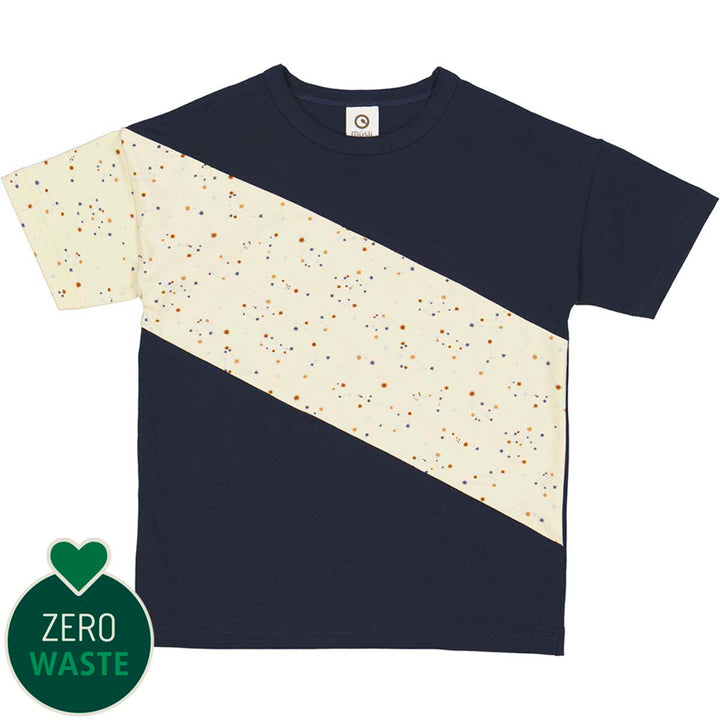 ZODIAC T-shirt med tværgående print