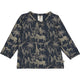 SAFARI bluse med V-hals