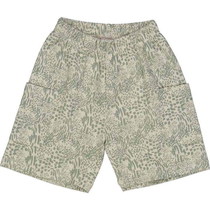 LEOPARD printet cargo shorts