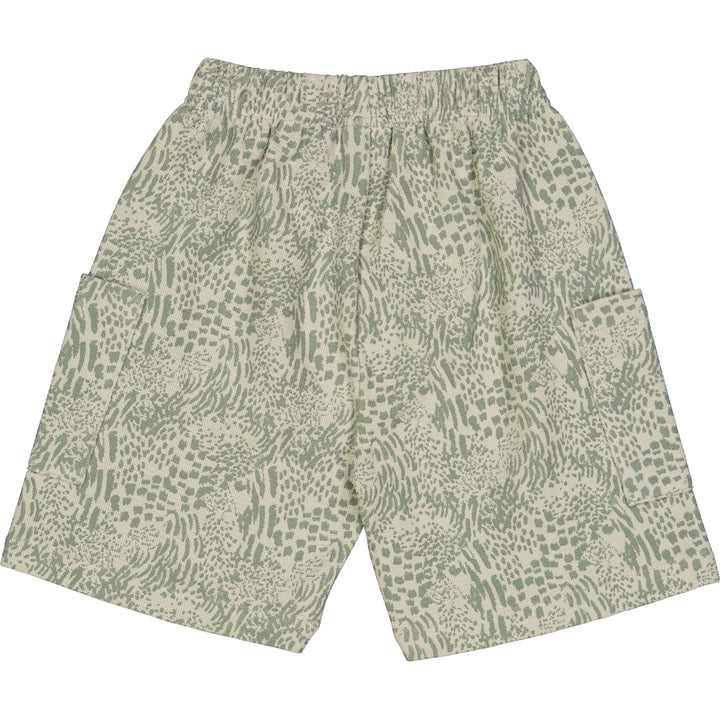 LEOPARD printet cargo shorts