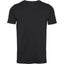 HERRE rib T-shirt med rund-hals