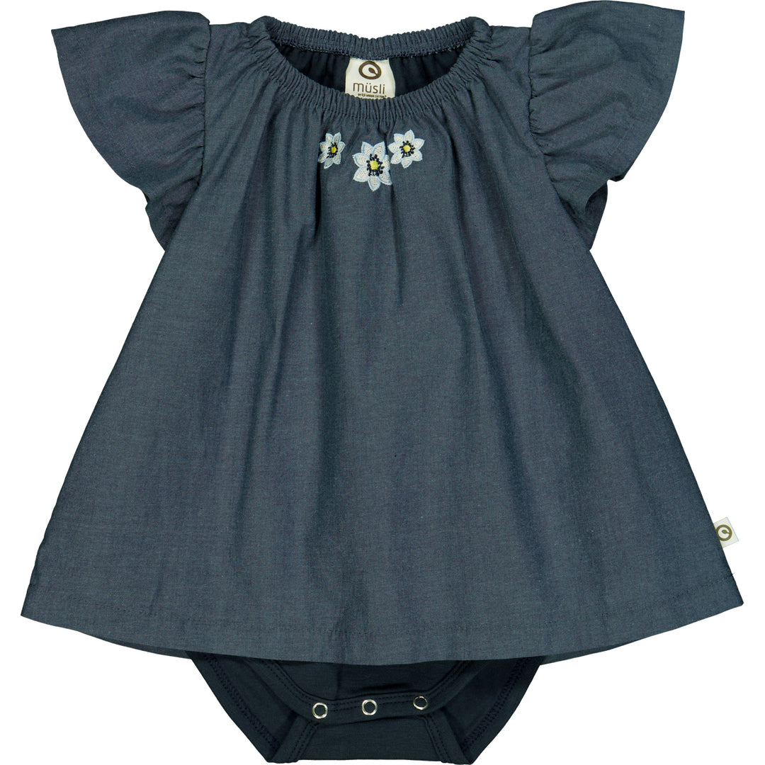 DAISY kjolebody med marguerit broderi