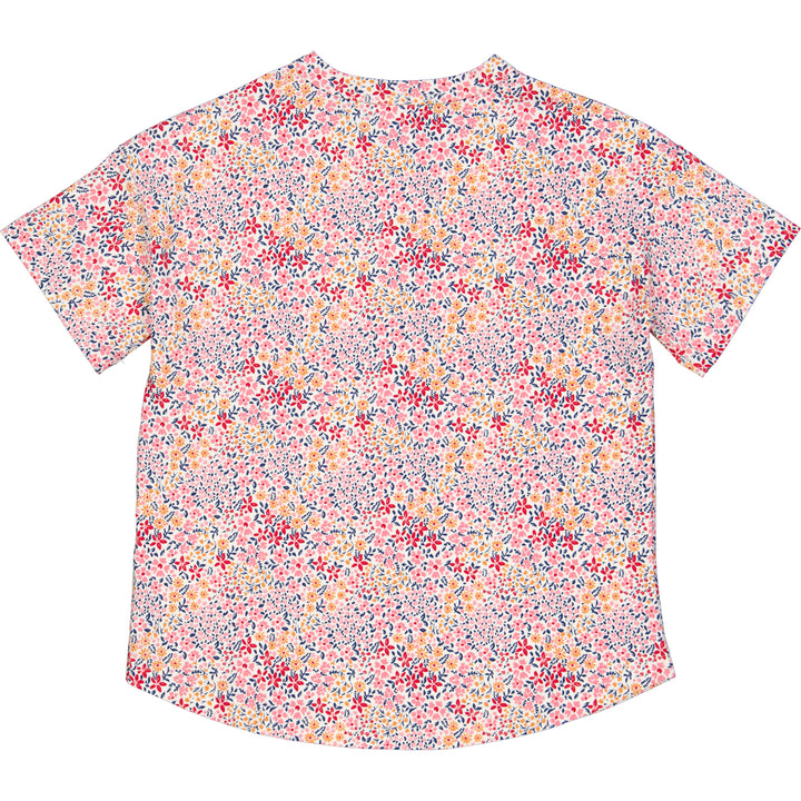 BLOOM oversize T-shirt med blomsterprint