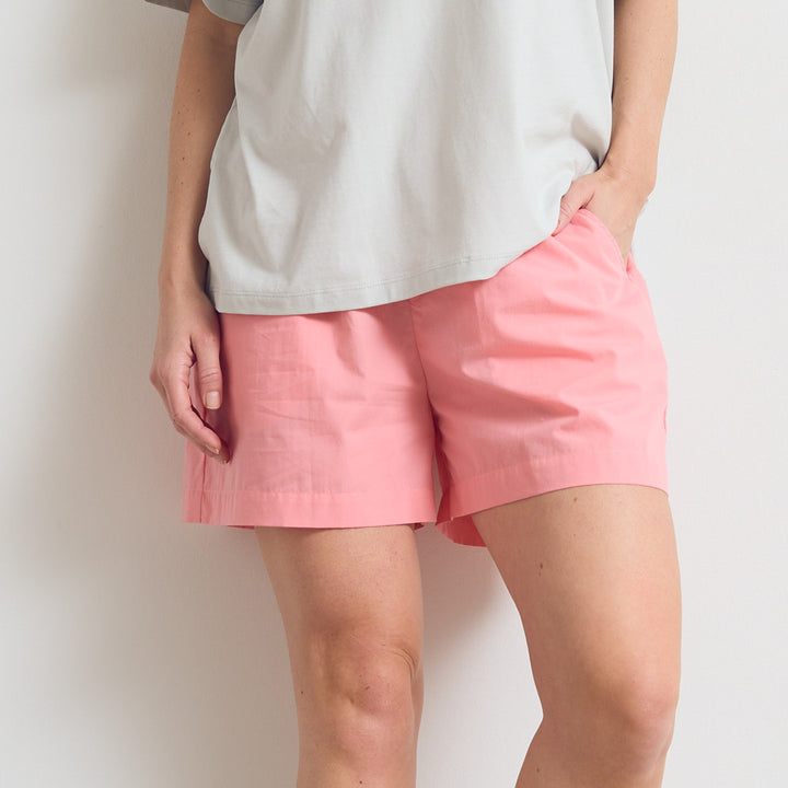 POPLIN shorts med lommer