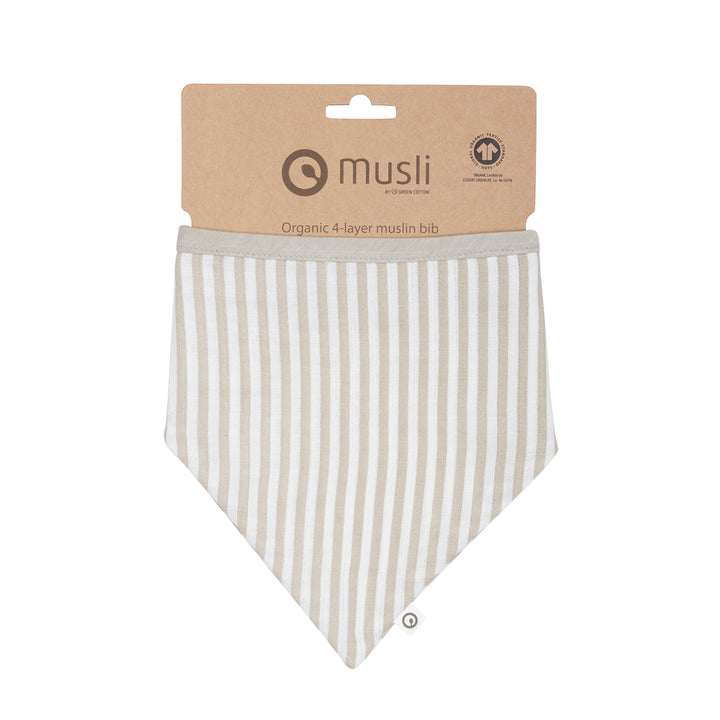 STRIPE muslin hagesmæk/savlesmæk