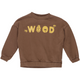 RE-LOVED FOREST sweattrøje med tekst