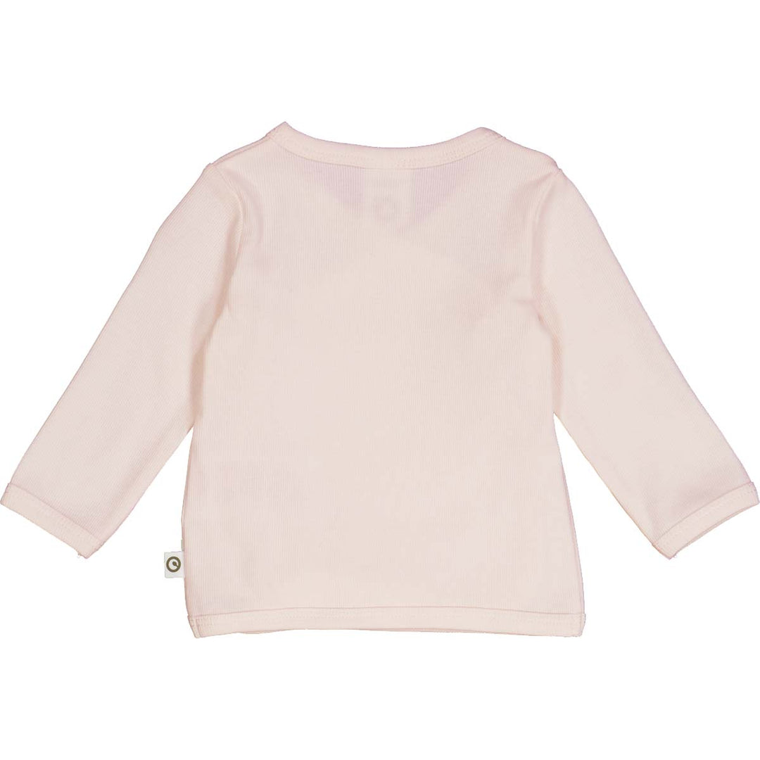 RIB cardigan med krydslukning