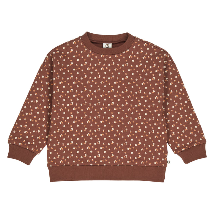 CEDAR blomsterprintet sweattrøje