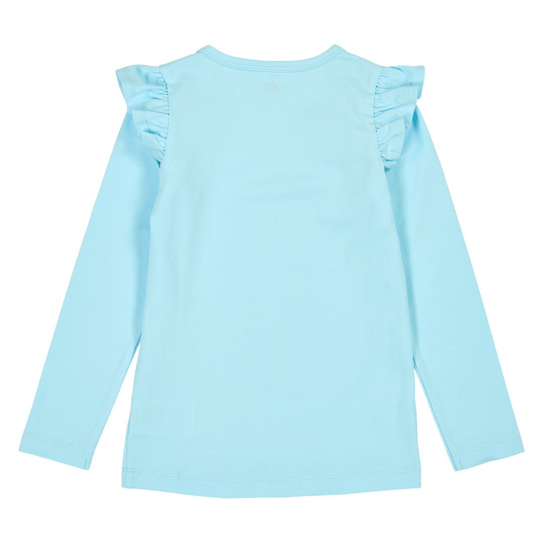 ALFA bluse med flæser