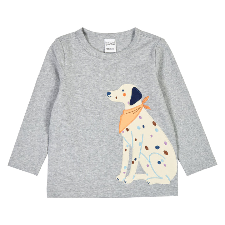 HELLO bluse med en hund