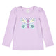 HELLO bluse med en sommerfugl