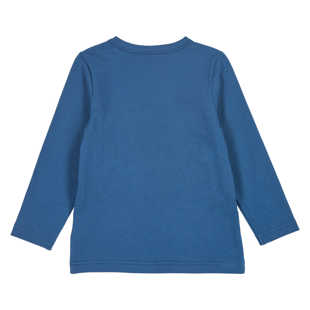 HELLO bluse med en bjørn