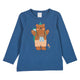HELLO bluse med en bjørn