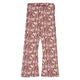 AUTUMN flared bukser med blomsterprint