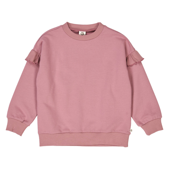 COZY ME sweat sæt med flæser
