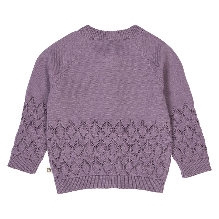 KNIT LEAF strikket cardigan