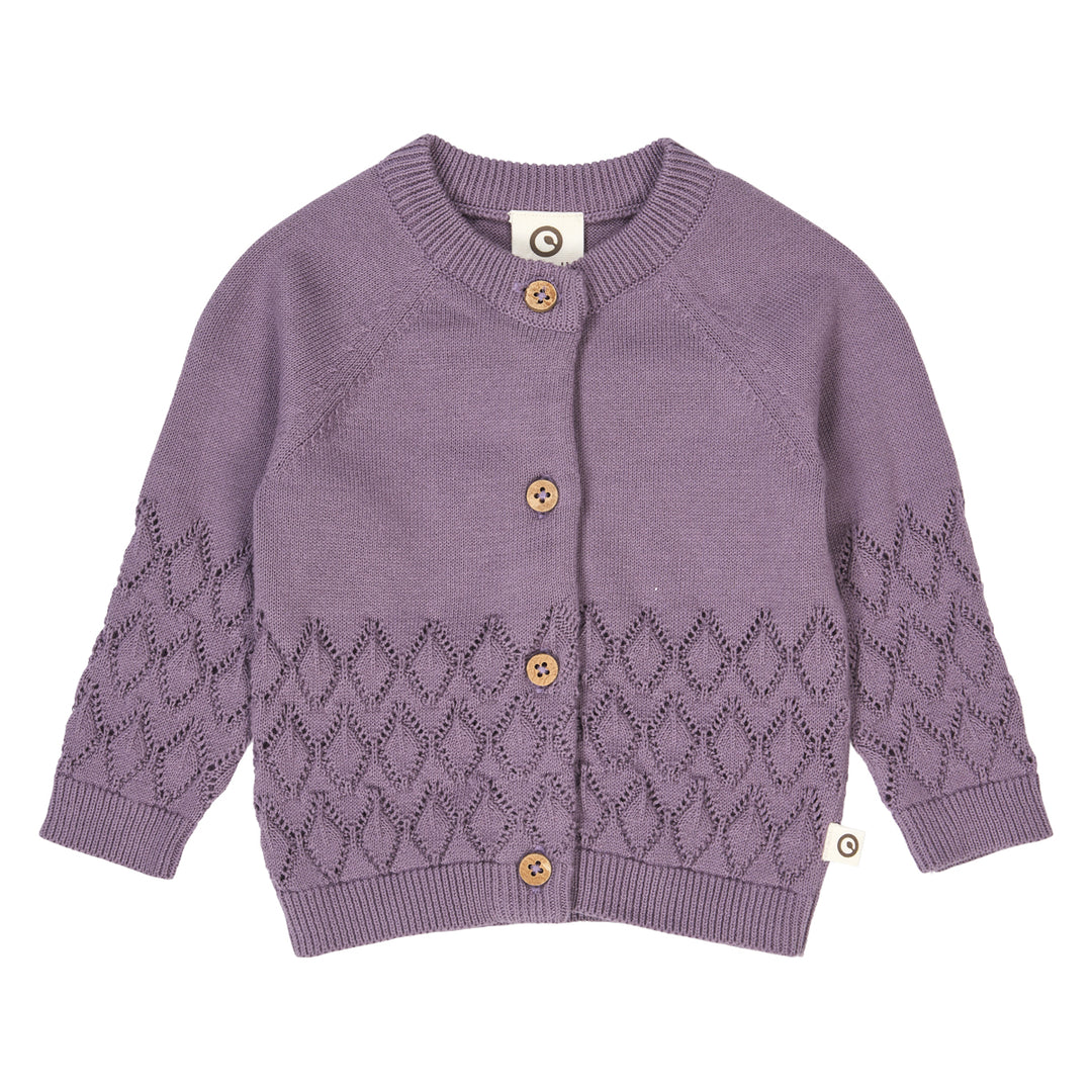 KNIT LEAF strikket cardigan