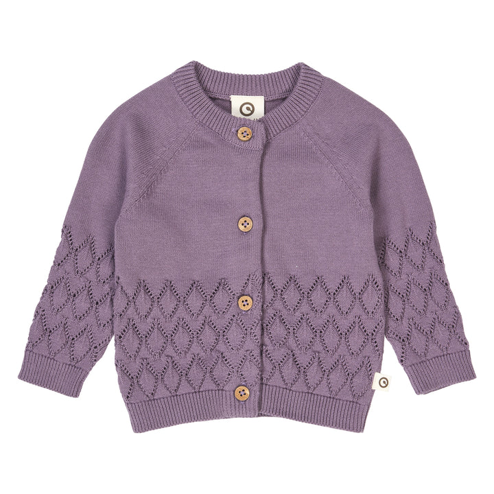 KNIT LEAF strikket cardigan