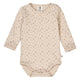 ASTER rib body med blomsterprint