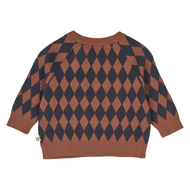 HARLEQUIN KNIT striktrøje
