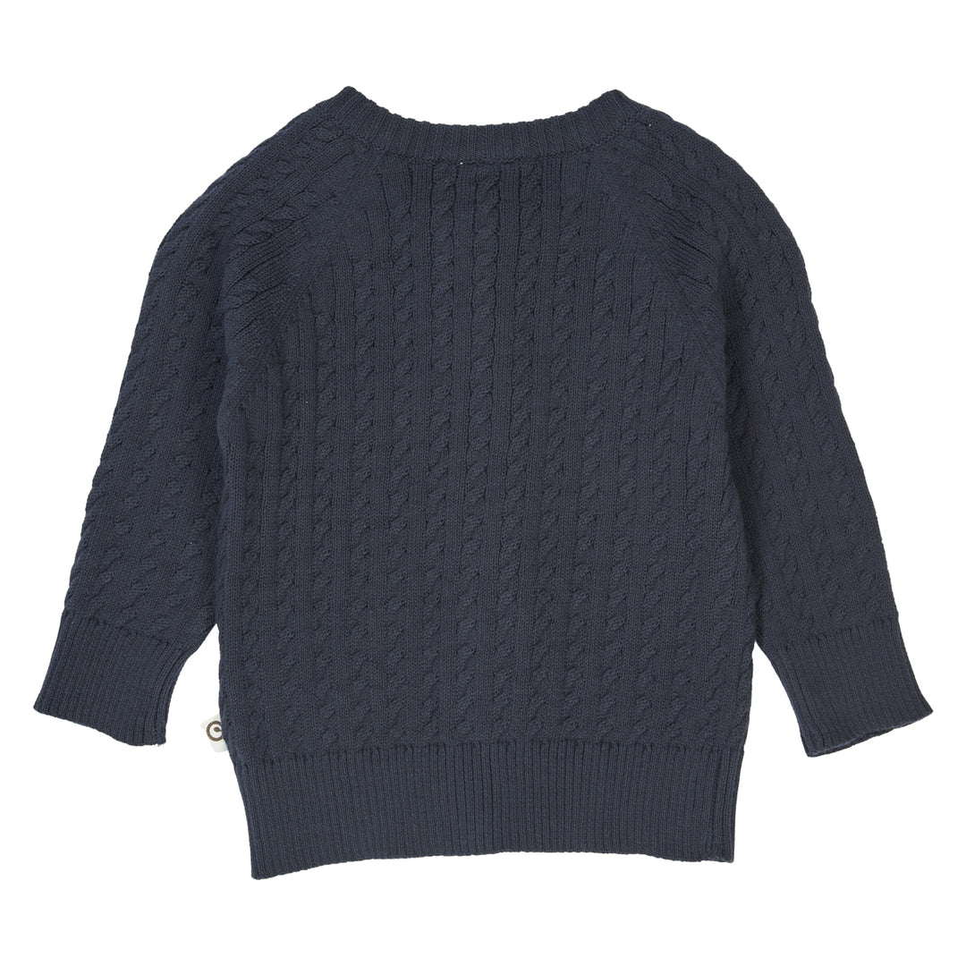 KNIT kabel strikket cardigan